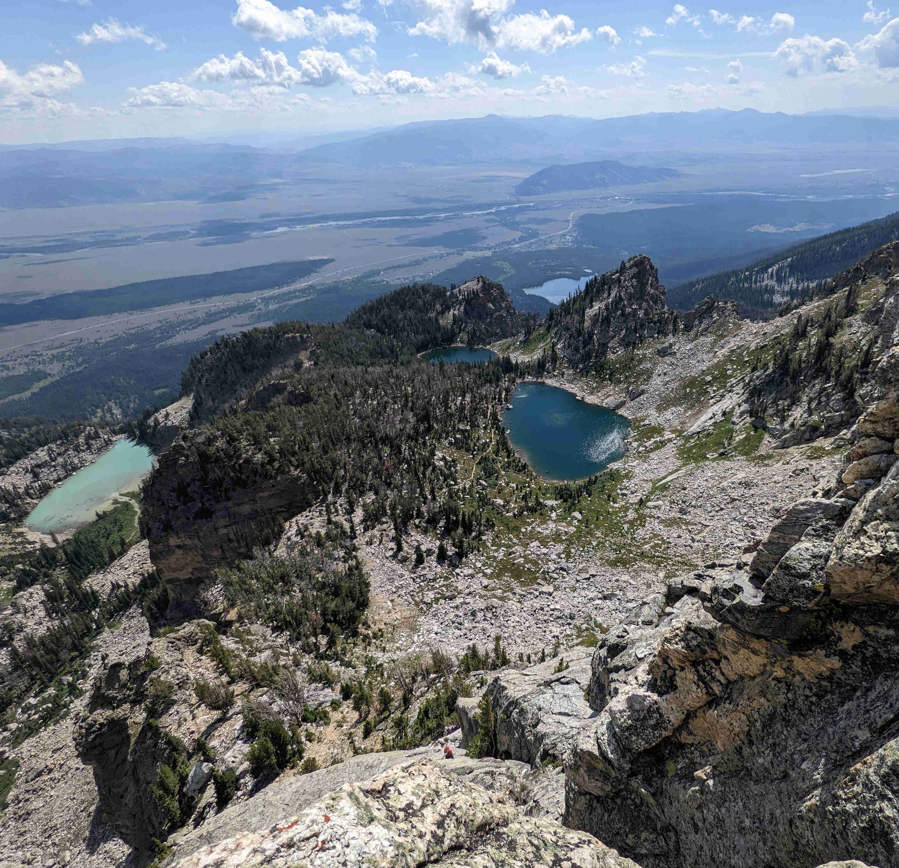 View while climbing east ridge of Disappointment Peak